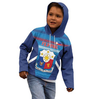Custom Philippines Football 2026 Kid Hoodie Come On Filipinas
