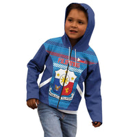 Custom Philippines Football 2026 Kid Hoodie Come On Filipinas