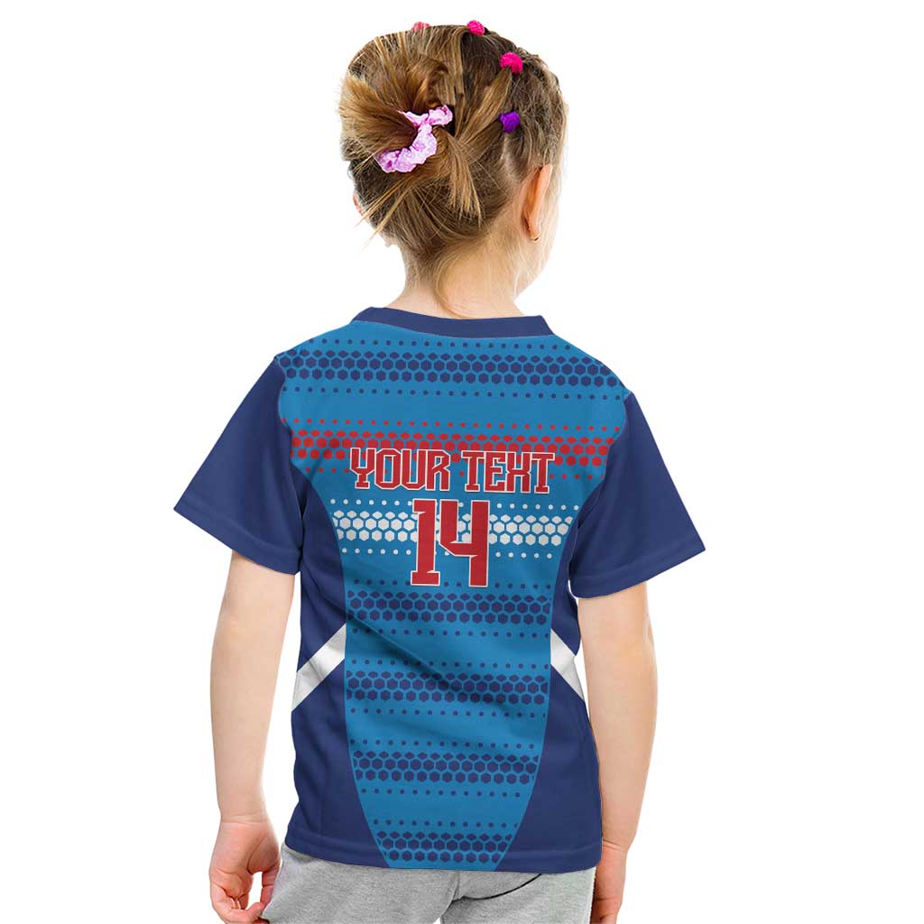 Custom Philippines Football 2026 Kid T Shirt Come On Filipinas