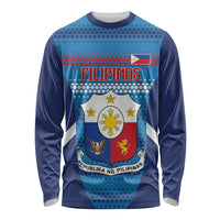 Custom Philippines Football 2026 Long Sleeve Shirt Come On Filipinas