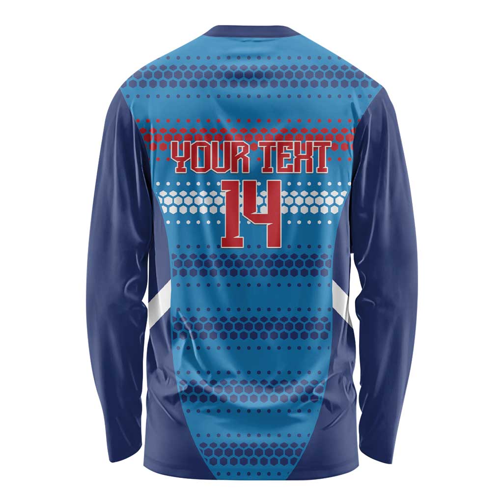 Custom Philippines Football 2026 Long Sleeve Shirt Come On Filipinas