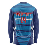 Custom Philippines Football 2026 Long Sleeve Shirt Come On Filipinas