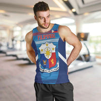 Custom Philippines Football 2026 Men Tank Top Come On Filipinas