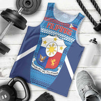 Custom Philippines Football 2026 Men Tank Top Come On Filipinas