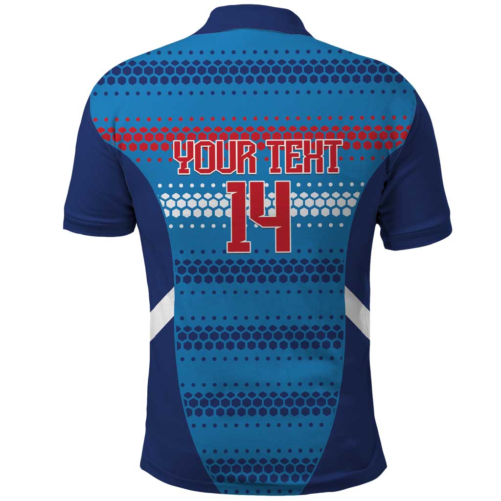 Custom Philippines Football 2026 Polo Shirt Come On Filipinas