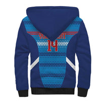 Custom Philippines Football 2026 Sherpa Hoodie Come On Filipinas