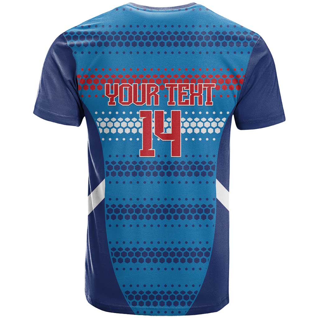Custom Philippines Football 2026 T Shirt Come On Filipinas
