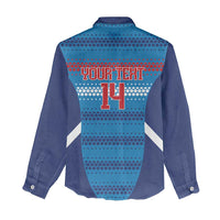 Custom Philippines Football 2026 Women Casual Shirt Come On Filipinas