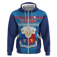 Custom Philippines Football 2026 Zip Hoodie Come On Filipinas