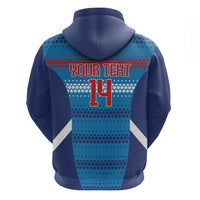 Custom Philippines Football 2026 Zip Hoodie Come On Filipinas