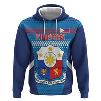 Custom Philippines Football 2026 Zip Hoodie Come On Filipinas