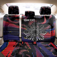 Personalised Philippines Sun Tattoo Back Car Seat Cover Feathers Filipinas Grunge Style Black