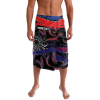 Personalised Philippines Sun Tattoo Lavalava Feathers Filipinas Grunge Style Black