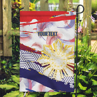 Personalised Philippines Sun Tattoo Garden Flag Feathers Filipinas Grunge Style White