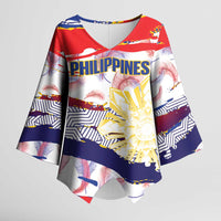 Personalised Philippines Sun Tattoo Kimono Sleeve Blouse Feathers Filipinas Grunge Style White