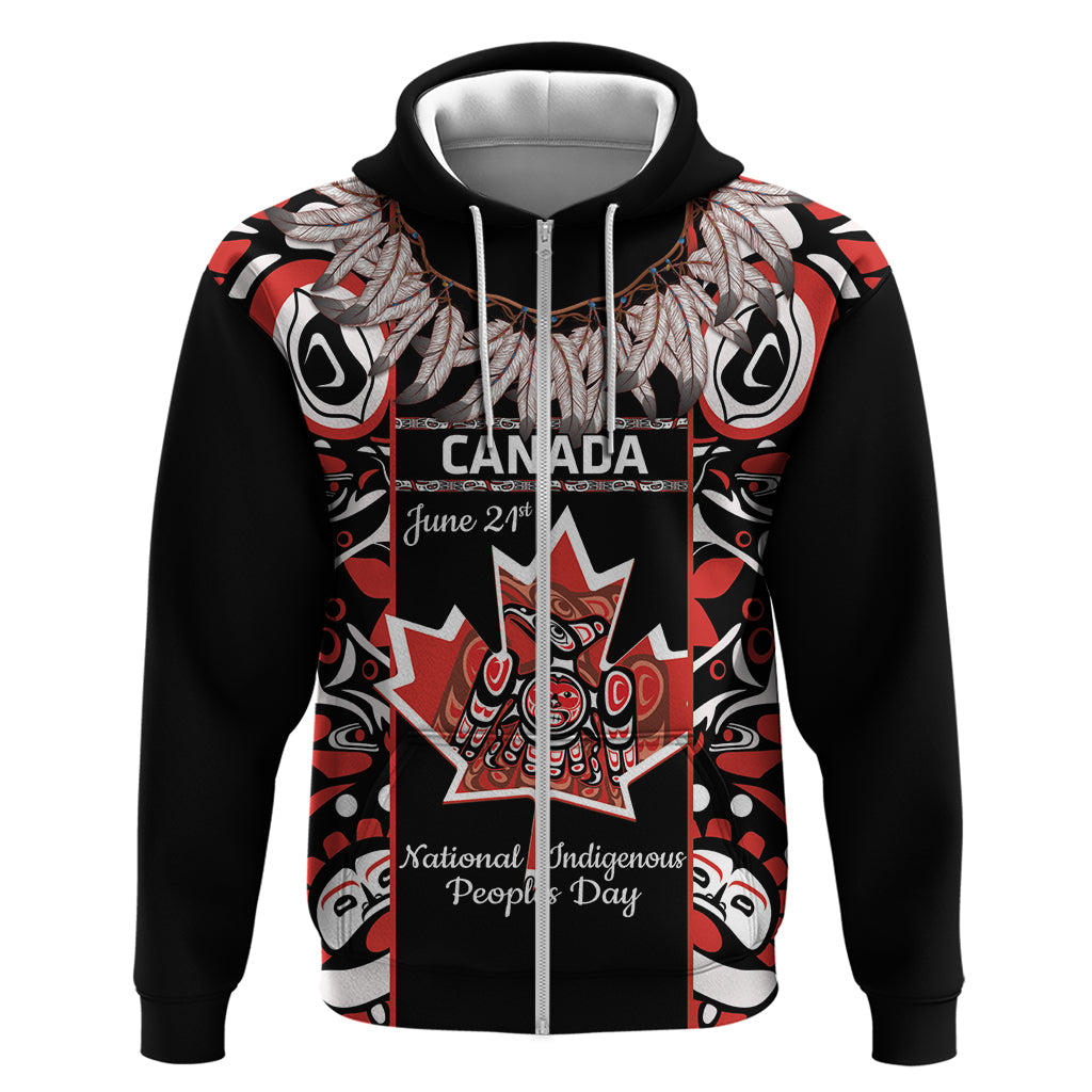 Canada National Aboriginal Day Hoodie Canadian Indigenous Haida - Wonder Print Shop