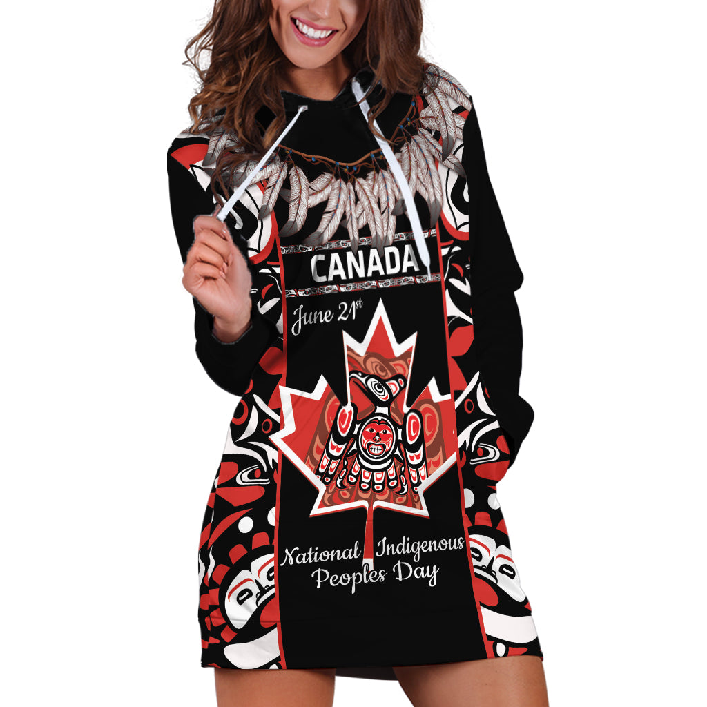 Canada National Aboriginal Day Hoodie Dress Canadian Indigenous Haida