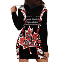 Canada National Aboriginal Day Hoodie Dress Canadian Indigenous Haida - Wonder Print Shop