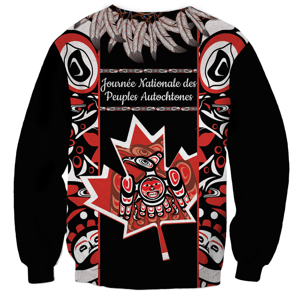 Canada National Aboriginal Day Sweatshirt Canadian Indigenous Haida - Wonder Print Shop