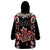 Canada National Aboriginal Day Wearable Blanket Hoodie Canadian Indigenous Haida