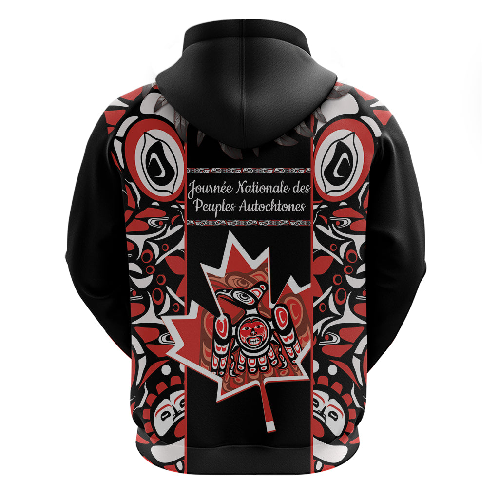 Canada National Aboriginal Day Zip Hoodie Canadian Indigenous Haida - Wonder Print Shop