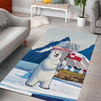 Greenland Area Rug Kalaallit Nunaat Polar Bear
