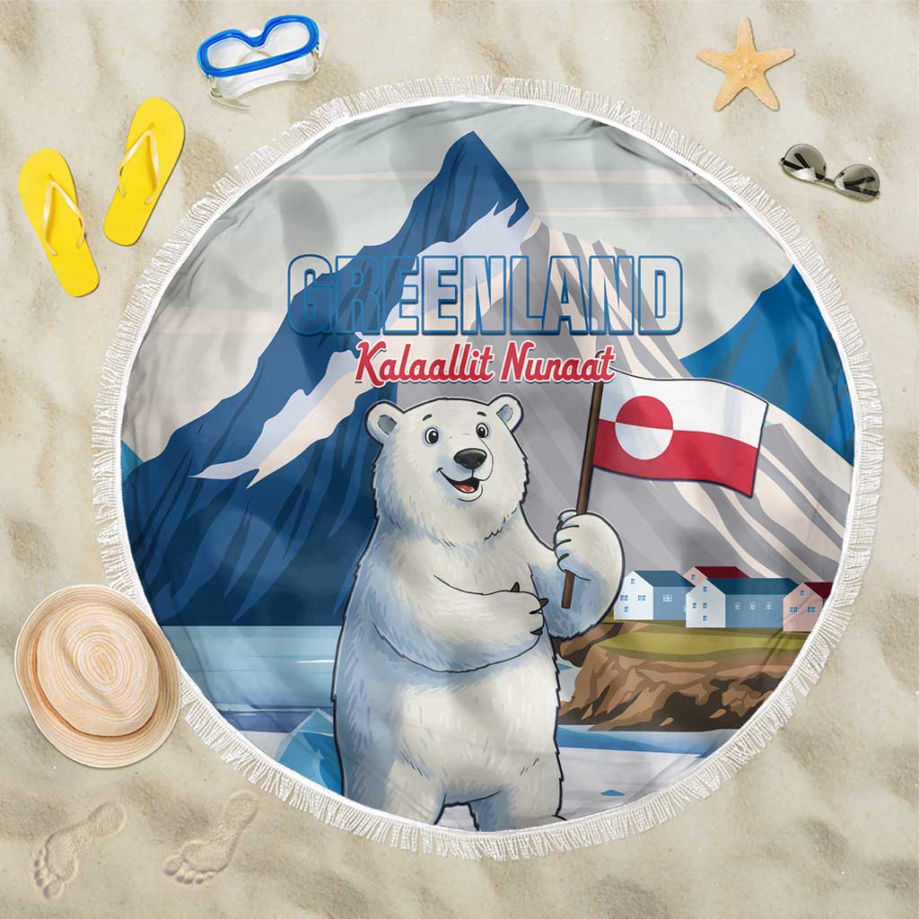 Greenland Beach Blanket Kalaallit Nunaat Polar Bear