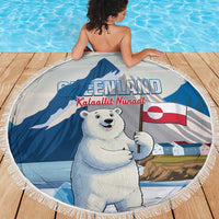 Greenland Beach Blanket Kalaallit Nunaat Polar Bear