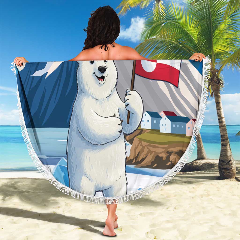 Greenland Beach Blanket Kalaallit Nunaat Polar Bear