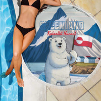 Greenland Beach Blanket Kalaallit Nunaat Polar Bear