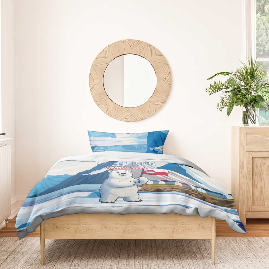 Greenland Bedding Set Kalaallit Nunaat Polar Bear