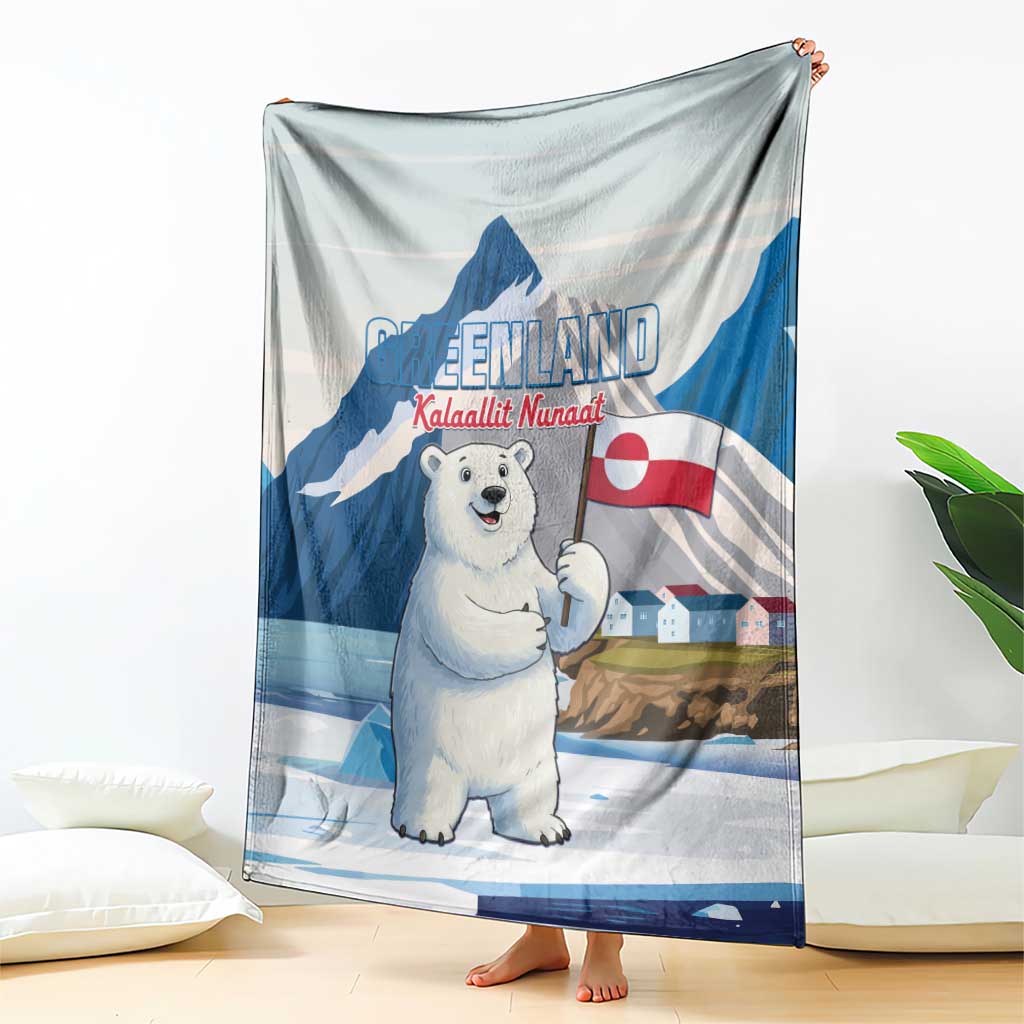 Greenland Blanket Kalaallit Nunaat Polar Bear