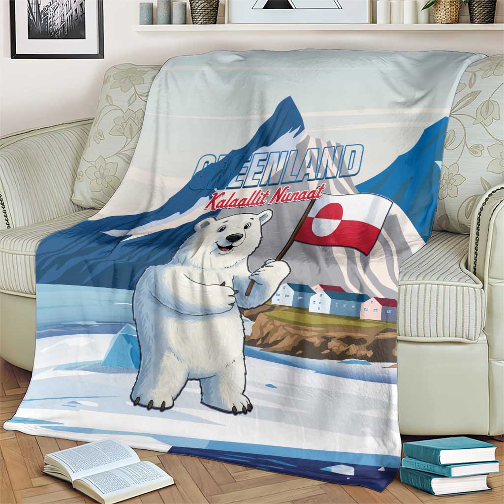 Greenland Blanket Kalaallit Nunaat Polar Bear
