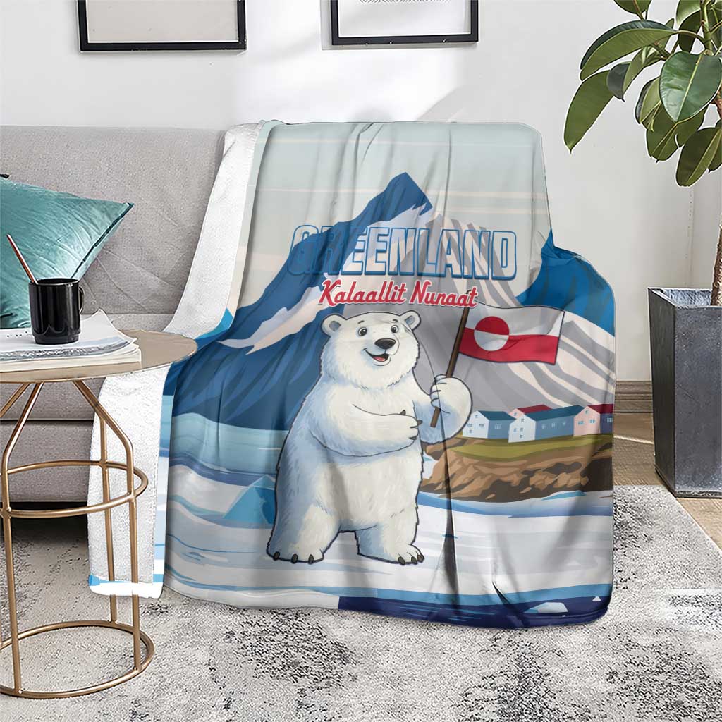 Greenland Blanket Kalaallit Nunaat Polar Bear