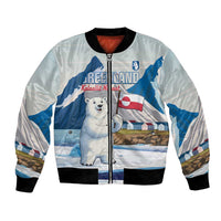 Greenland Bomber Jacket Kalaallit Nunaat Polar Bear