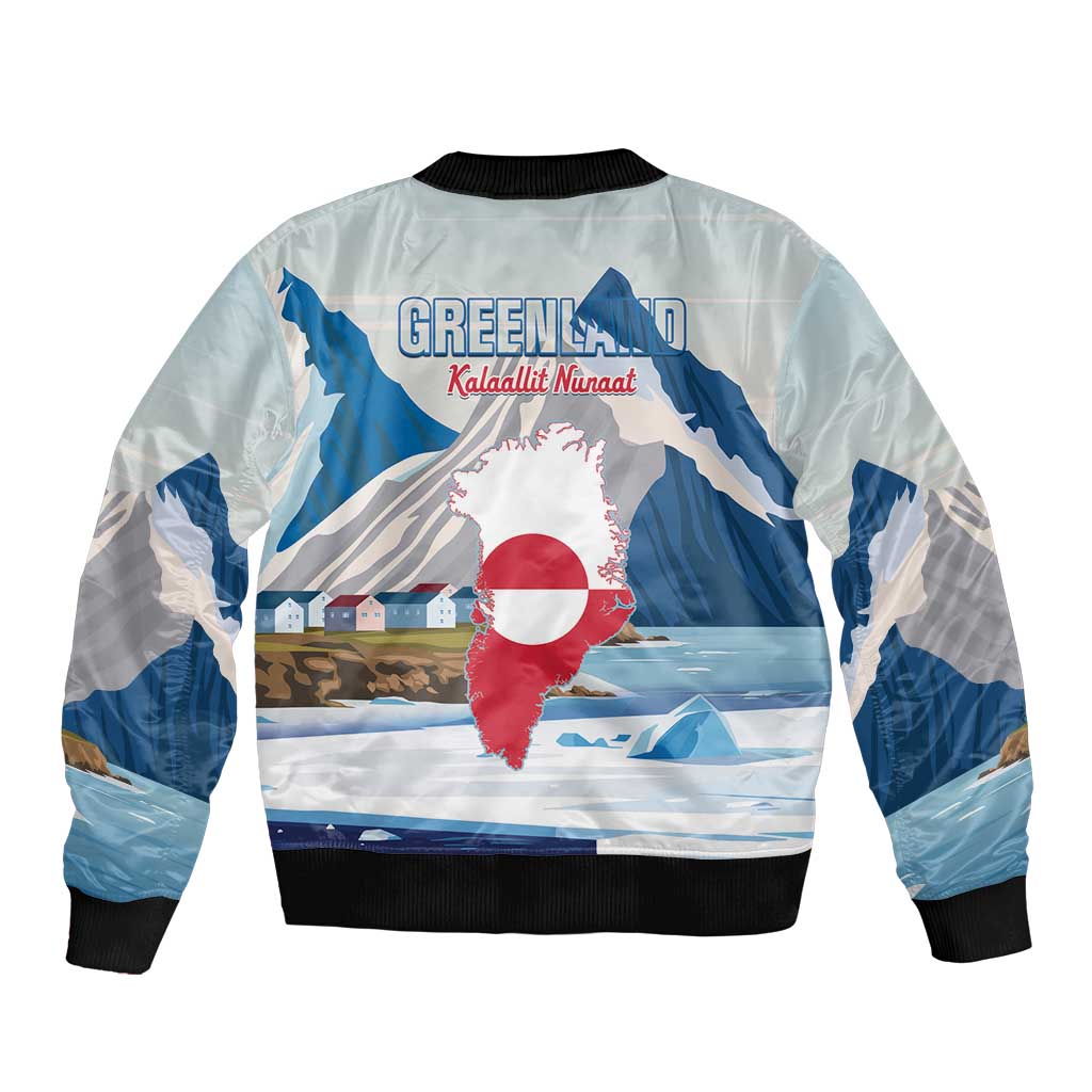 Greenland Bomber Jacket Kalaallit Nunaat Polar Bear