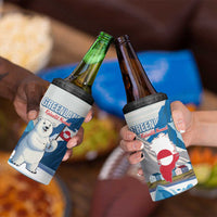 Greenland 4 in 1 Can Cooler Tumbler Kalaallit Nunaat Polar Bear