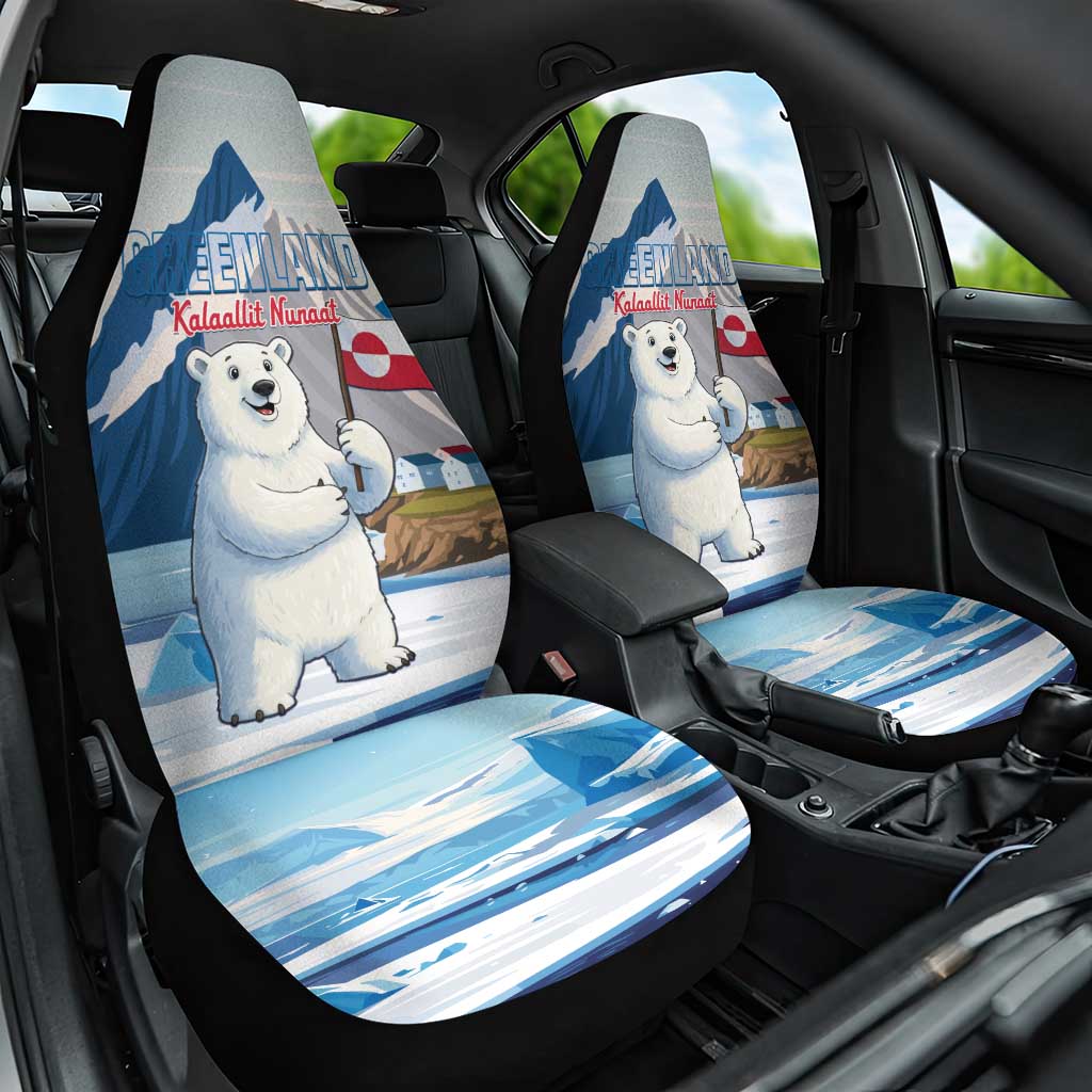 Greenland Car Seat Cover Kalaallit Nunaat Polar Bear