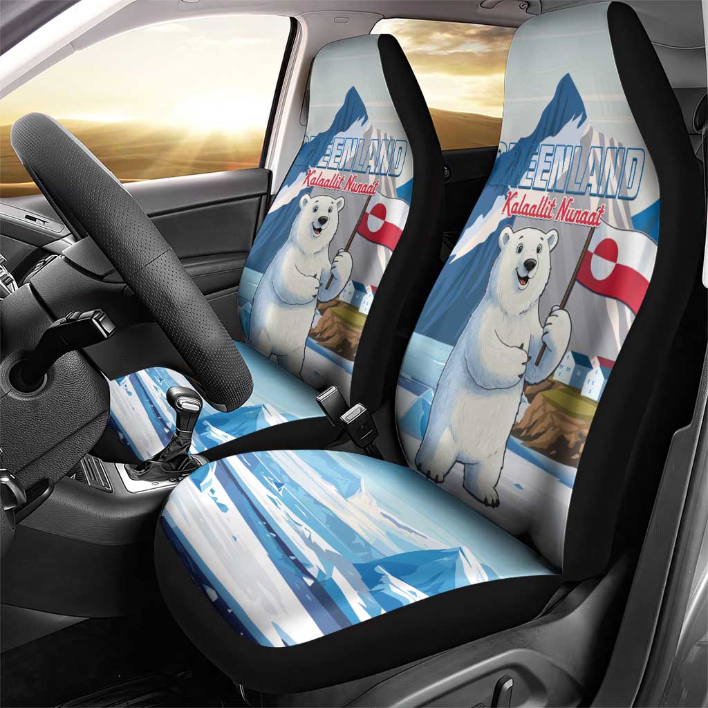 Greenland Car Seat Cover Kalaallit Nunaat Polar Bear
