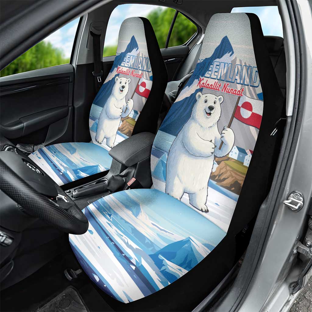Greenland Car Seat Cover Kalaallit Nunaat Polar Bear