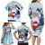 Greenland Family Matching Long Sleeve Bodycon Dress and Hawaiian Shirt Kalaallit Nunaat Polar Bear