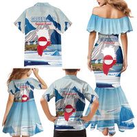 Greenland Family Matching Mermaid Dress and Hawaiian Shirt Kalaallit Nunaat Polar Bear