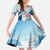Greenland Family Matching Off Shoulder Maxi Dress and Hawaiian Shirt Kalaallit Nunaat Polar Bear