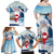 Greenland Family Matching Off Shoulder Maxi Dress and Hawaiian Shirt Kalaallit Nunaat Polar Bear