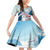 Greenland Family Matching Off Shoulder Short Dress and Hawaiian Shirt Kalaallit Nunaat Polar Bear