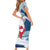 Greenland Family Matching Short Sleeve Bodycon Dress and Hawaiian Shirt Kalaallit Nunaat Polar Bear