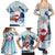Greenland Family Matching Summer Maxi Dress and Hawaiian Shirt Kalaallit Nunaat Polar Bear