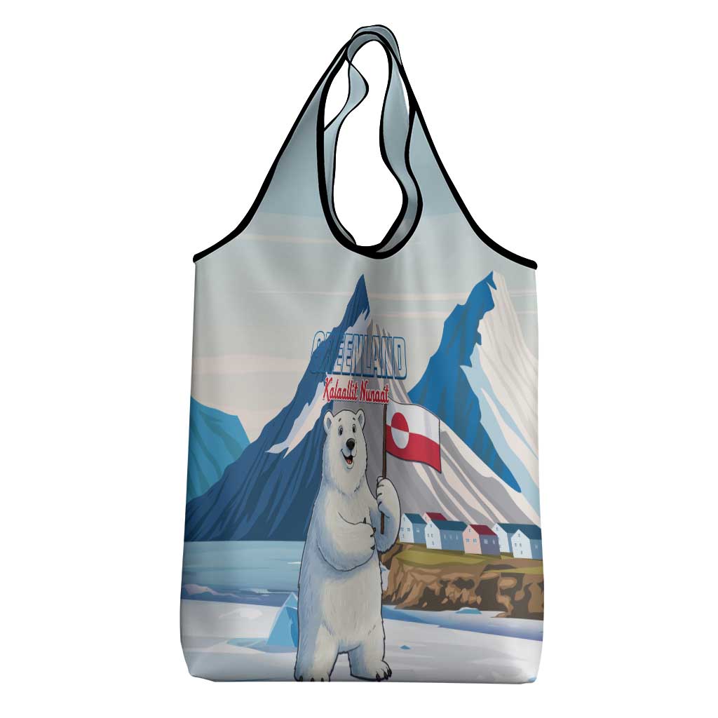 Greenland Grocery Bag Kalaallit Nunaat Polar Bear