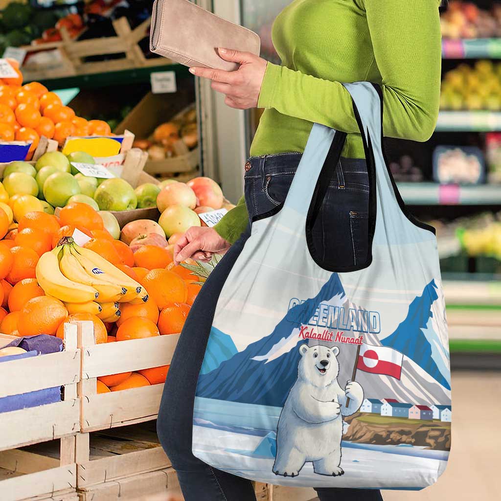 Greenland Grocery Bag Kalaallit Nunaat Polar Bear