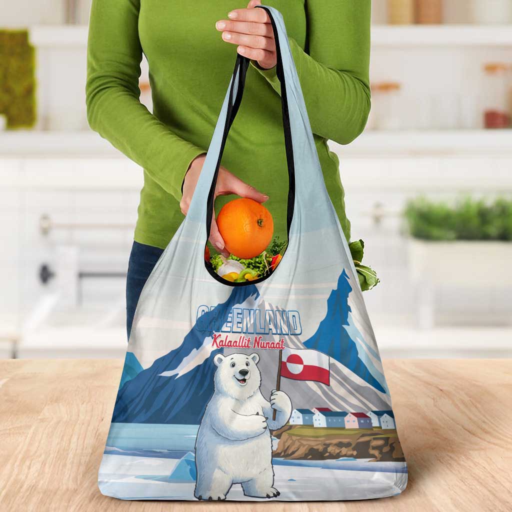 Greenland Grocery Bag Kalaallit Nunaat Polar Bear